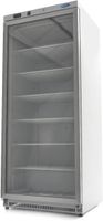 Maxima Vrieskast - 600 L - Wit - met Glazen Deur - 09405031