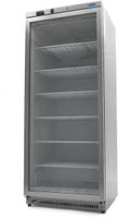 Maxima Vrieskast - 600 L - RVS - met Glazen Deur - 09405035