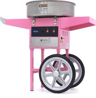 Maxima Suikerspinmachine – Ø 52 cm – Roze – met Onderstel - 09506002