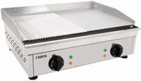 SARO Elektrische Grillplaat (gegroefd+glad) Model FRY TOP GM 610 M