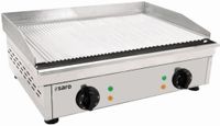 SARO Elektrische Grillplaat (gegroefd) Model FRY TOP GM 610 R