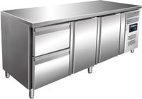 SARO Gekoelde Werkbank met 2 Deuren en 1x Set van 2 Lades Model KYLJA 3110 TN