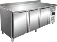 SARO Gekoelde Werkbank met 3 Deuren en Opstaande Rand Model KYLJA GN 3200 TN