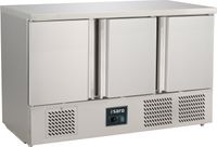 SARO Koelwerkbank, 3 Deuren, Model S903 S/S TOP PRO
