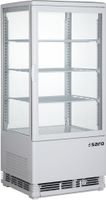 SARO Mini Koelvitrine Model SC 80 Wit - SC 80 WIT