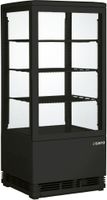 SARO Mini Koelvitrine Model SC 80 Zwart - SC 80 ZWART