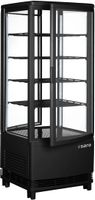 SARO Koelvitrine Model SC 100 DT Zwart - SC 100 DT ZWART