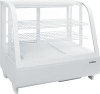 SARO Opzetkoelvitrine 100 Liter Model KATRIN Wit - KATRIN WIT