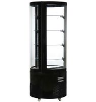 SARO Taartvitrine Zwart Model ALESSIA