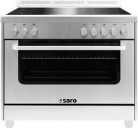 SARO Semi Professionele InductieDoorkookplaat TS95IND61X Zilver - 331-1200