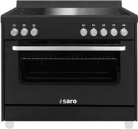 SARO Semi Professionele InductieDoorkookplaat TS95IND61N Zwart - 331-1205