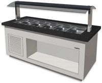 SARO Saladebar Model PREMIUM LINE SB K 200 Wit - PREMIUM LINE- SB-K 200 WIT