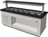 SARO Saladebar Model PREMIUM LINE SB K 230 Wit - PREMIUM LINE- SB-K 230 WIT