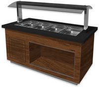 SARO Warm Buffet Model PREMIUM LINE SB H 170 Okkernoot - PREMIUM LINE SB-H 170 OKKERNOOT