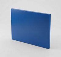SARO Polyethyleen Snijplank met Anti Slip Voetjes Blauw - 387-1020