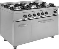 SARO Gasfornuis met Gasbakoven Model E7/KUPG6LN