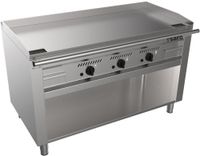 SARO Gas Teppanyaki Grill met Open Onderstel Model TED3/140G