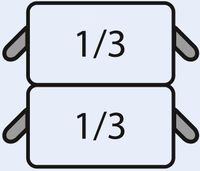 SARO E7/CPCEXE Pasta Mand Set: 2 X 1/3 GN - 423-4020