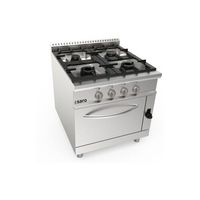 SARO Gasfornuis + Gasoven 4 Pits LQ Model LQ / CUG4NG