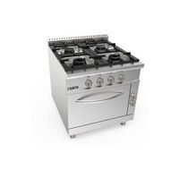 SARO Gasfornuis + Elektrische Oven 4 Pits LQ Model LQ / CUG4NE
