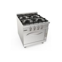 SARO Gasfornuis + Elektrische Oven 4 Pits LQ Model LQ / CUG4NE