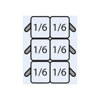 SARO Pastamandensets 6x 1/6 - 423-8410