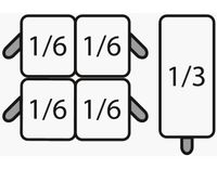 SARO Pastamandensets 4x 1/6 + 1x 1/3 - 423-8415