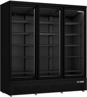 SARO Vrieskast met Glasdeuren Model GTK 1480 S PRO
