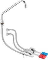 SARO Kraan Voetpedaal Koud/warm Water Set Model THEA