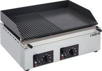 SARO Elektrische Grillplaat (gegroefd+glad) Model GPK 610