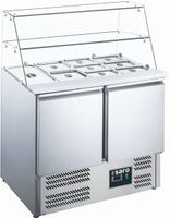 SARO Saladette met Glas Opbouw Model ES 900 G