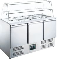 SARO Saladette met Glas Opbouw Model ES 903 G