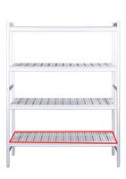 SARO Aluminium Plank met Kunststof Roosters 373x1505mm - 480-1050