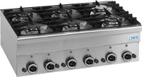SARO Gasfornuis 6 Branders Tafelmodel 600 Line Model G6S6 - 504-1025