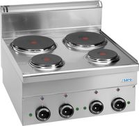 SARO Elektrisch Fornuis 4 Velden Tafelmodel 600 Line Model E46 - 504-1060