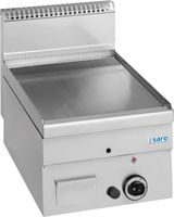 SARO Gas Grillplaat Glad Tafelmodel 400x600 Model GFT46L - 504-1125