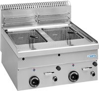 SARO Gasfrituurpan 8+8 L Tafelmodel 600 Line Model GF66 - 504-1215