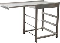 SARO Afvoertafel voor Vaatwasser Links 1 Bak 1200 Mm - 700-3100L