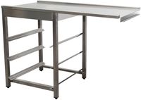 SARO Afvoertafel voor Vaatwasser Rechts 1 Bak 1200 Mm - 700-3100R