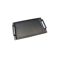 Eurolux Premium Teppanyaki Grillplaat met Roestvaststalen Handvatten 41 X 24 X 2 5 cm Glad - EU1004-3-ES