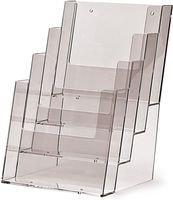 Taymar® Folderhouder Balie/Wand 4x A5 Staand - 4C160