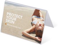 Syna A Stand Menuhouder Acryl Liggend A4 - AA4PXS