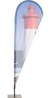 Syna Beach Flag Alu Drop Print 87 X 190 cm (BFAD190G)