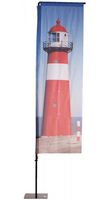 Syna Beach Flag Alu Square Print ECO 60 X 155 cm - BFAS155G-ECO