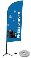 Syna Beach Flag Alu Wind Complete Set Winterbanden Frans Kruisvoet - BFAW310-CB30-WB-I510