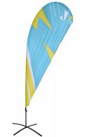 Syna Beachflag Budget Drop Large Print ECO - BFBD-LG-ECO