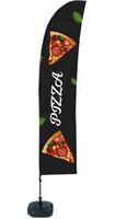 Syna Beach Flag Budget Wind Complete Set Pizza Spaans - BFBL-WT21-17-I174