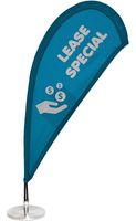 Syna Micro Flag Tafelstandaard 45 cm Voet en Mast - BFMIC60