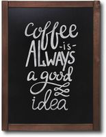 Syna Natura Krijtbord Wandmontage Classic Donkerbruin 60 X 80 cm - CHBEBR60X80