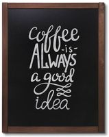 Syna Natura Krijtbord Wandmontage Classic Donkerbruin 70 X 90 cm - CHBEBR70X90